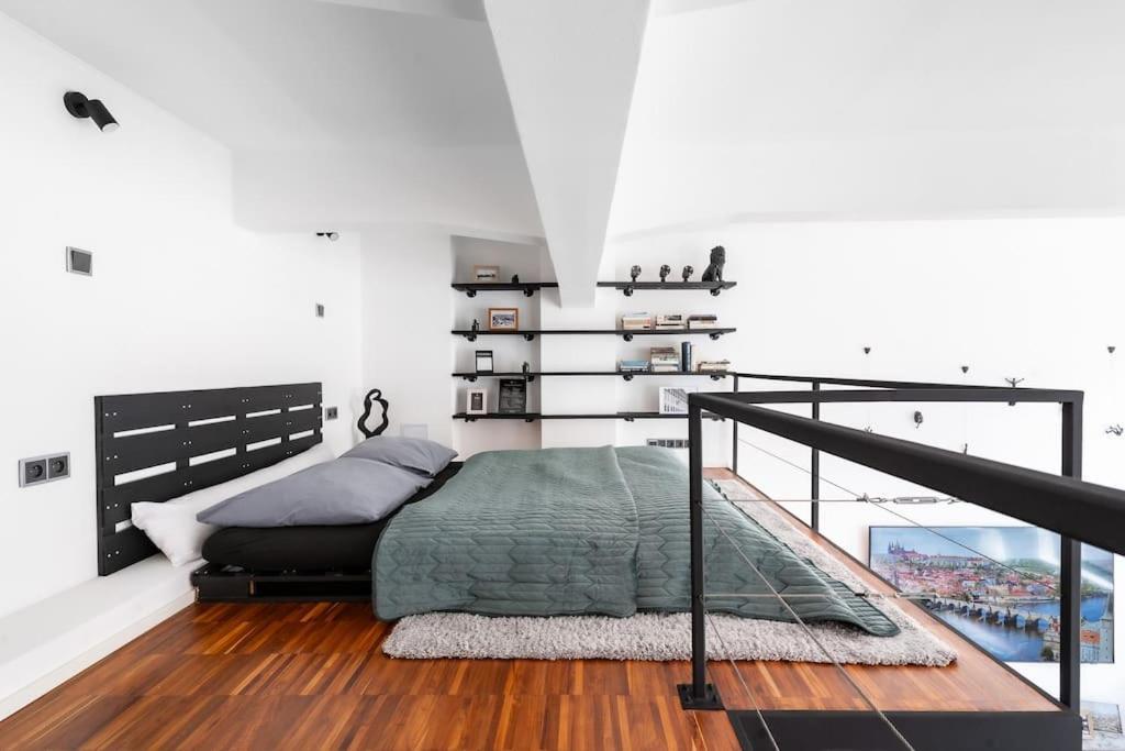 Ferienwohnung The Factory Loft Prag Exterior foto