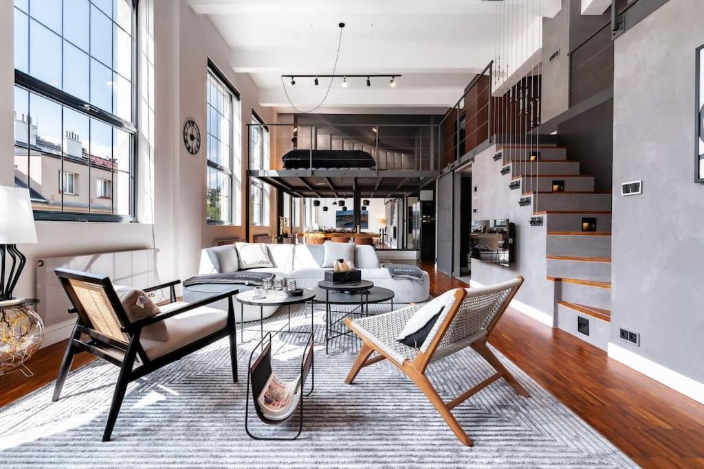 Ferienwohnung The Factory Loft Prag Exterior foto